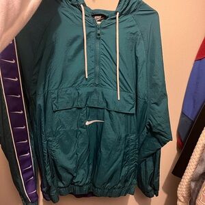 Nike Teal Pullover Jacket
